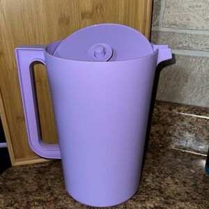 Purple Food Storage Pitcher with Minimalist Design
